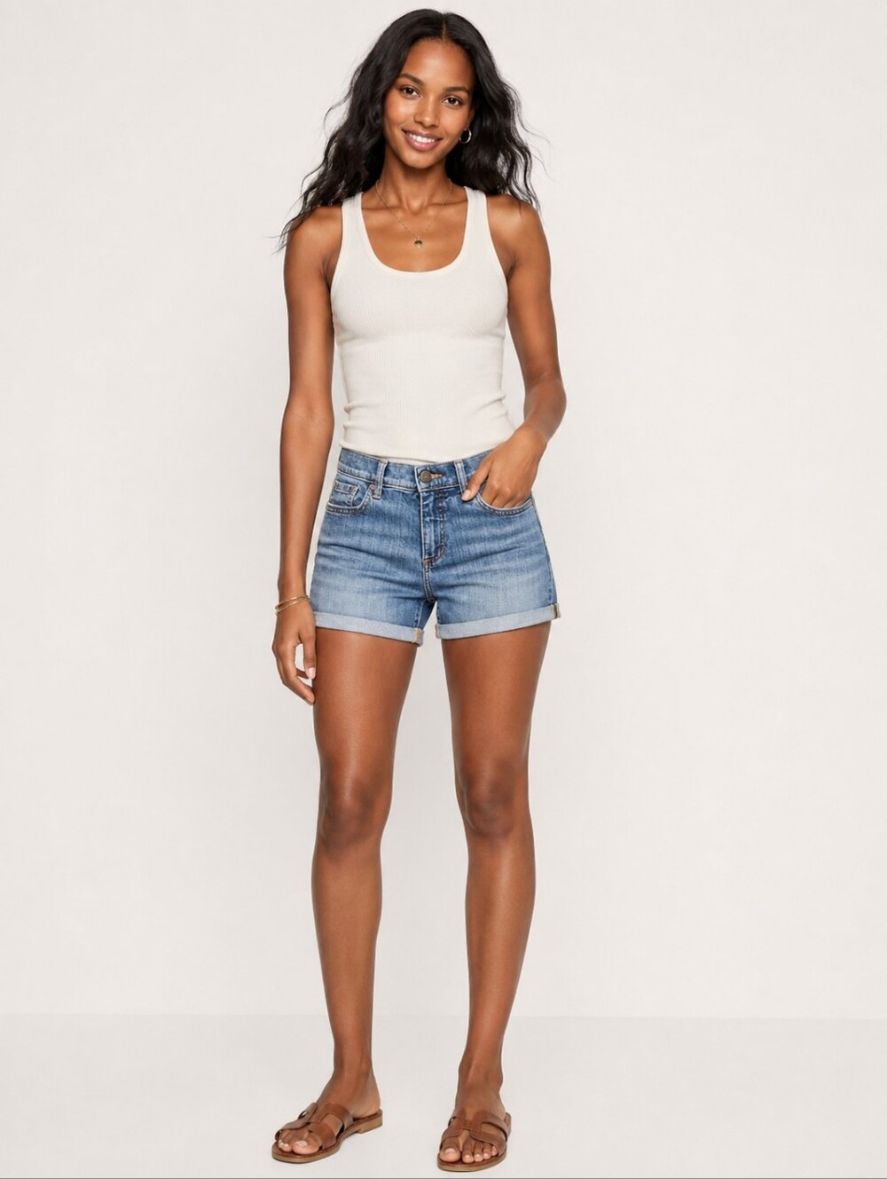 ❤️ BANANA REPUBLIC DENIM 5" JEAN SHORTS, 2 (26)